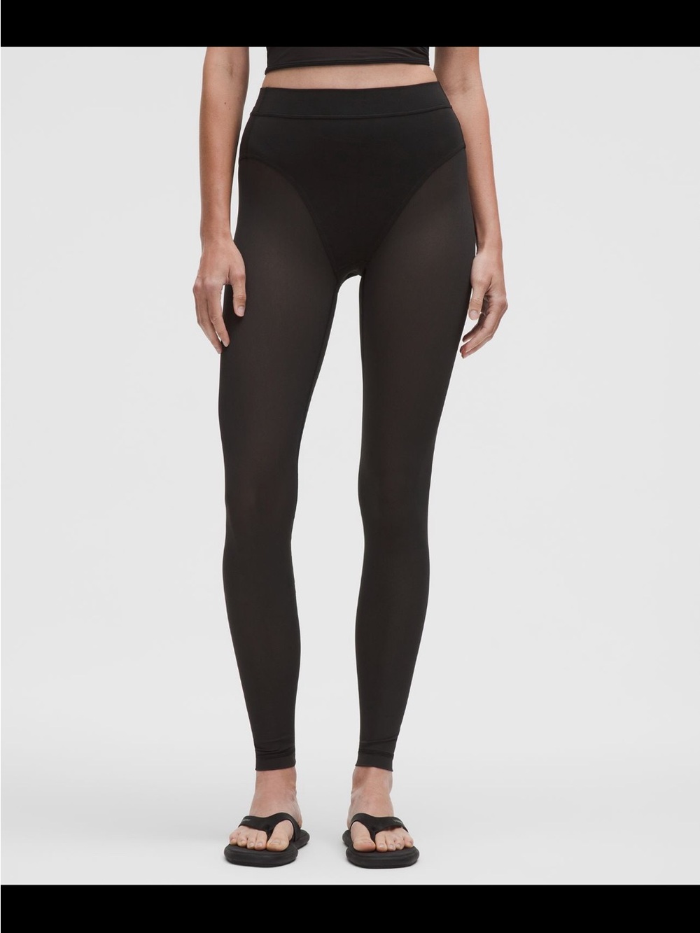 Lululemon Nulu High-Rise Mesh-Leg Tight 28โ